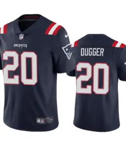 Kyle Dugger New England Patriots Nike 2020 NFL Draft Vapor Limited Jersey - Navy