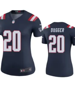 Kyle Dugger New England Patriots Nike Color Rush Legend Jersey - Navy