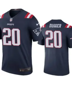 Kyle Dugger New England Patriots Nike Color Rush Legend Jersey - Navy
