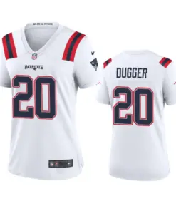Kyle Dugger New England Patriots Nike 2020 NFL Draft Game Jersey - White