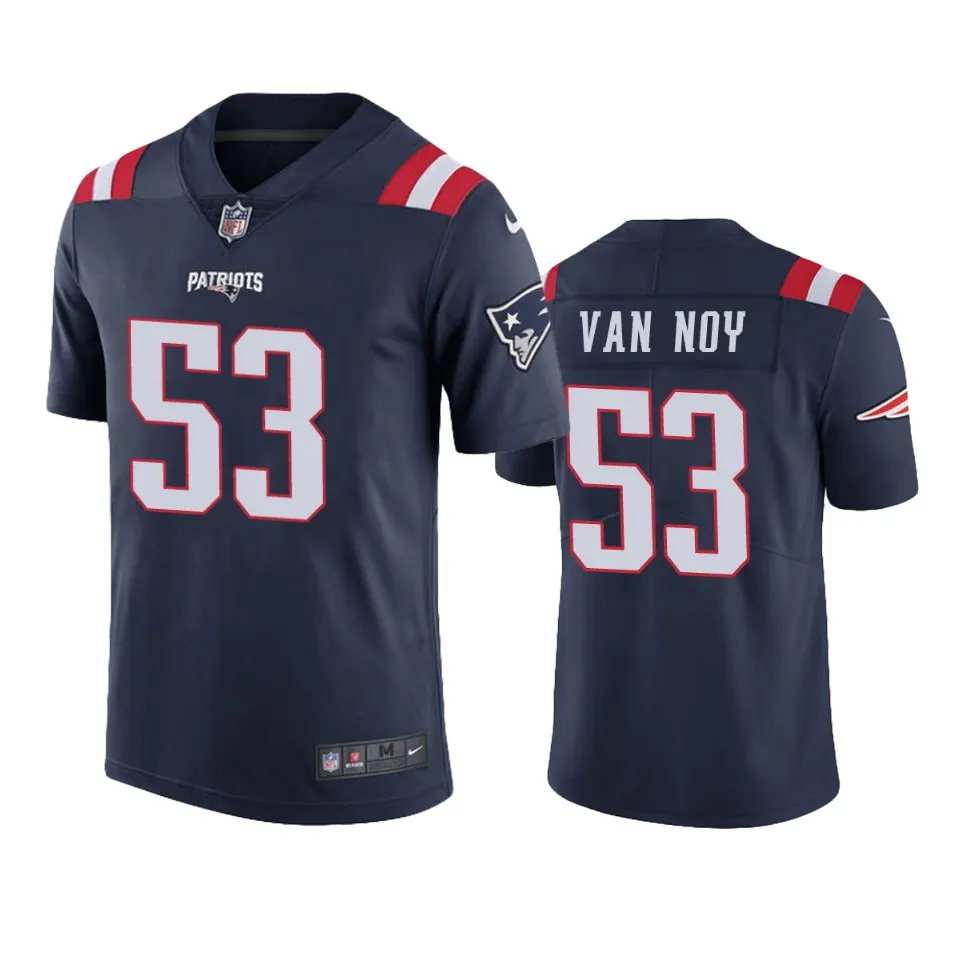 Kyle Van Noy New England Patriots Nike Color Rush Limited Jersey - Navy