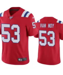 Kyle Van Noy New England Patriots Nike 100th Season Vapor Limited Jersey - Red