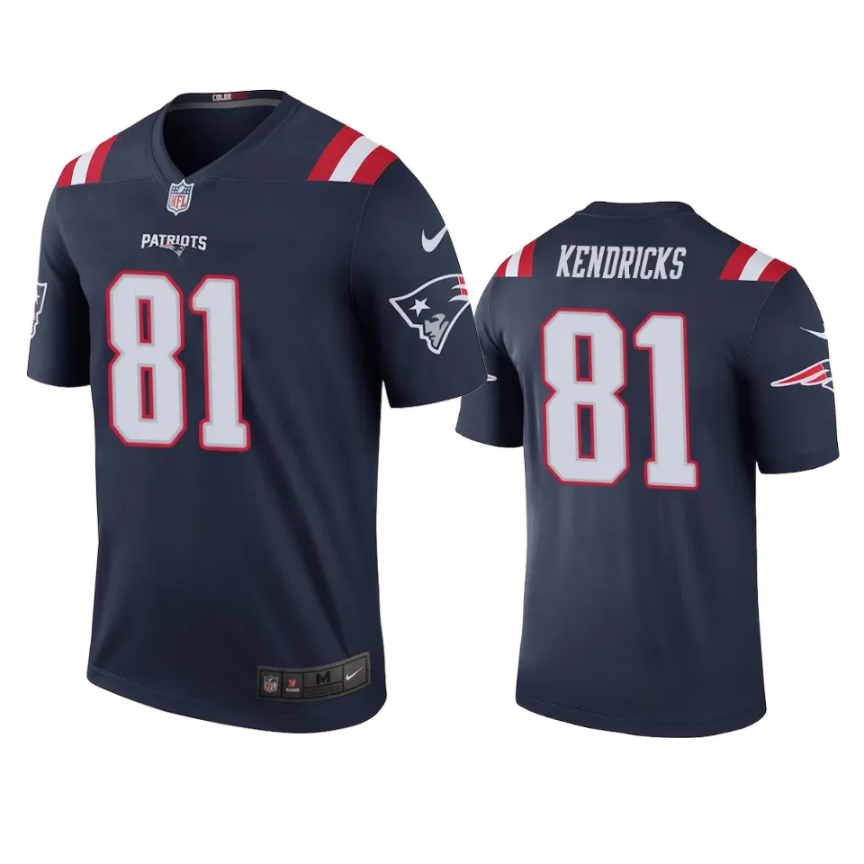 Lance Kendricks New England Patriots Nike Color Rush Legend Jersey - Navy