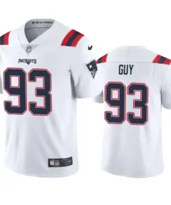 Lawrence Guy New England Patriots Nike 2020 Vapor Limited Jersey - White