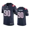 Malcom Brown New England Patriots Nike Color Rush Limited Jersey - Navy