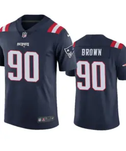 Malcom Brown New England Patriots Nike Color Rush Limited Jersey - Navy
