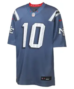 Alternative view of Drake Maye New England Patriots Nike Youth Rivalries Collection Game Jersey - Navy - Drake Maye - Navy