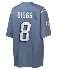Stephon Diggs New England Patriots Nike Youth Rivalries Collection Game Jersey - Navy - Stephon Diggs - Navy - Image 3