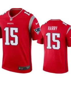 N'Keal Harry New England Patriots Nike Inverted Legend Jersey - Red