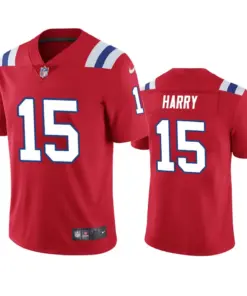 N'Keal Harry New England Patriots Nike Vapor Limited Jersey - Red