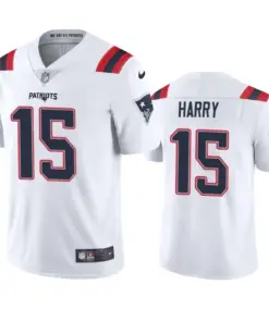 N'Keal Harry New England Patriots Nike 2020 Vapor Limited Jersey - White