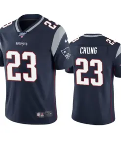 Patrick Chung New England Patriots Nike 100th Season Vapor Limited Jersey - Navy
