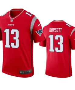 Phillip Dorsett New England Patriots Nike Inverted Legend Jersey - Red