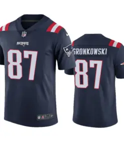 Rob Gronkowski New England Patriots Nike Color Rush Limited Jersey - Navy