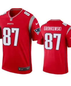 Rob Gronkowski New England Patriots Nike Inverted Legend Jersey - Red
