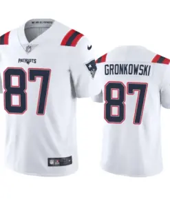 Rob Gronkowski New England Patriots Nike 2020 Vapor Limited Jersey - White