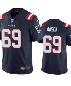 Shaq Mason New England Patriots Nike 2020 Vapor Limited Jersey - Navy