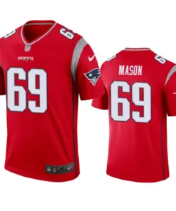 Shaq Mason New England Patriots Nike Inverted Legend Jersey - Red