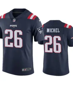 Sony Michel New England Patriots Nike Color Rush Limited Jersey - Navy