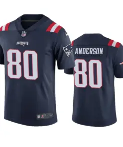 Stephen Anderson New England Patriots Nike Color Rush Limited Jersey - Navy