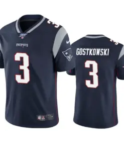 Stephen Gostkowski New England Patriots Nike 100th Season Vapor Limited Jersey - Navy