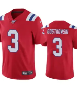 Stephen Gostkowski New England Patriots Nike 100th Season Vapor Limited Jersey - Red