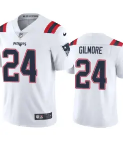 Stephon Gilmore New England Patriots Nike 2020 Vapor Limited Jersey - White