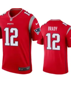 Tom Brady New England Patriots Nike Inverted Legend Jersey - Red