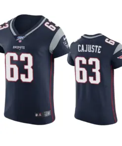 Yodny Cajuste New England Patriots Nike 100th Season Vapor Elite Jersey - Navy