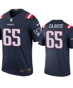 Yodny Cajuste New England Patriots Nike Color Rush Legend Jersey - Navy
