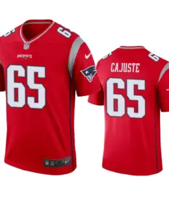 Yodny Cajuste New England Patriots Nike Inverted Legend Jersey - Red