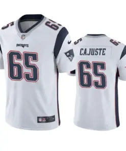 Yodny Cajuste New England Patriots Nike Vapor Limited Jersey #65 - White