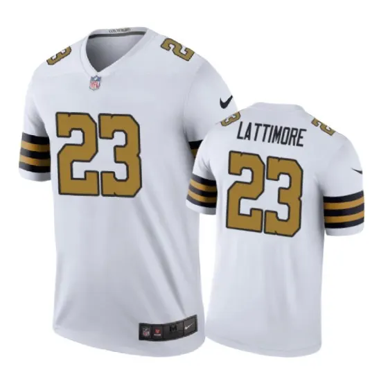 Marshon Lattimore New Orleans Saints Nike Color Rush Jersey - White