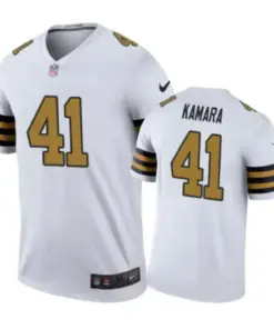 Alvin Kamara New Orleans Saints Nike Color Rush Jersey - White