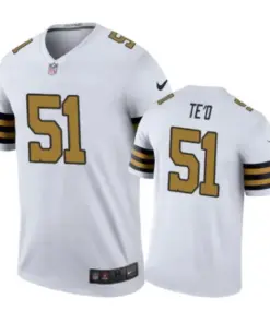Manti Te'o New Orleans Saints Nike Color Rush Jersey - White