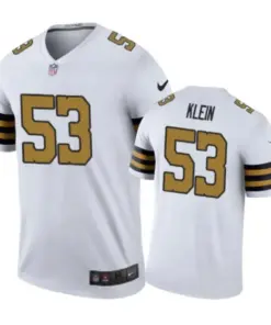 A.J. Klein New Orleans Saints Nike Color Rush Jersey - White