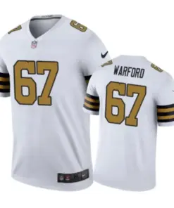 Larry Warford New Orleans Saints Nike Color Rush Jersey - White