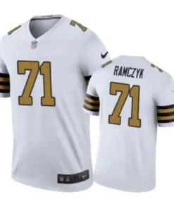 Ryan Ramczyk New Orleans Saints Nike Color Rush Jersey - White