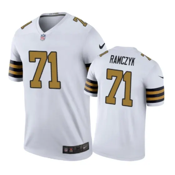 Ryan Ramczyk New Orleans Saints Nike Color Rush Jersey - White