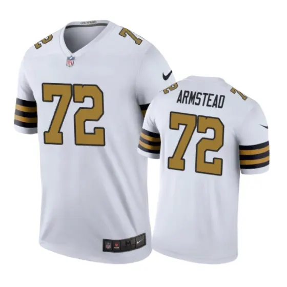 Terron Armstead New Orleans Saints Nike Color Rush Jersey - White