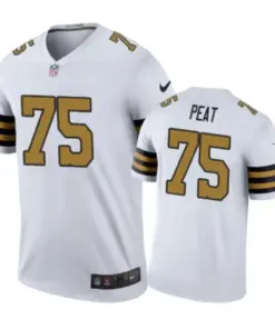 Andrus Peat New Orleans Saints Nike Color Rush Jersey - White