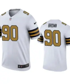 Malcom Brown New Orleans Saints Nike Color Rush Legend Jersey - White