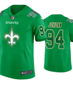 Cameron Jordan New Orleans Saints Nike St. Patrick's Day Jersey - Kelly Green