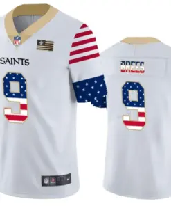 New Orleans Saints Nike Throwback Jersey - White