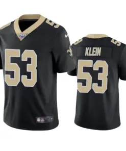 A.J. Klein New Orleans Saints Nike 100th Season Vapor Limited Jersey - Black