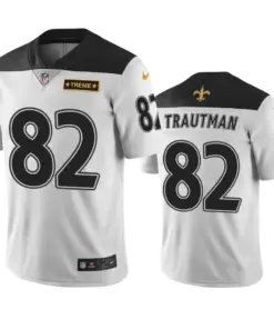 Adam Trautman New Orleans Saints Nike City Edition Vapor Limited Jersey - White