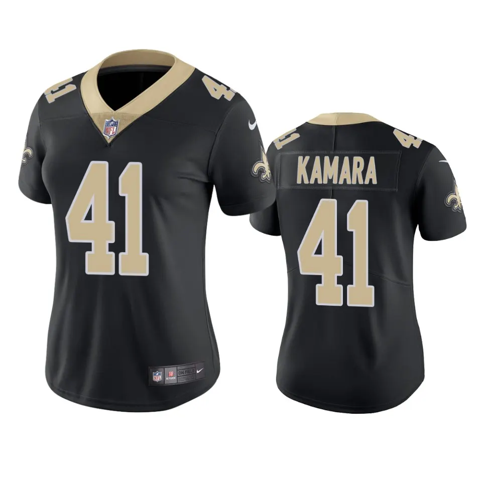 Alvin Kamara New Orleans Saints Nike Women's Vapor Limited Jersey - Black