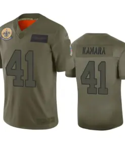 Alvin Kamara New Orleans Saints Nike 2019 Salute to Service Limited Jersey - Olive