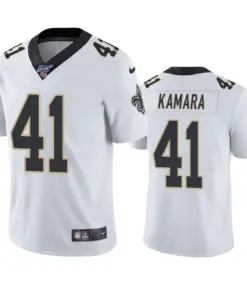 Alvin Kamara New Orleans Saints Nike 100th Season Vapor Limited Jersey - White