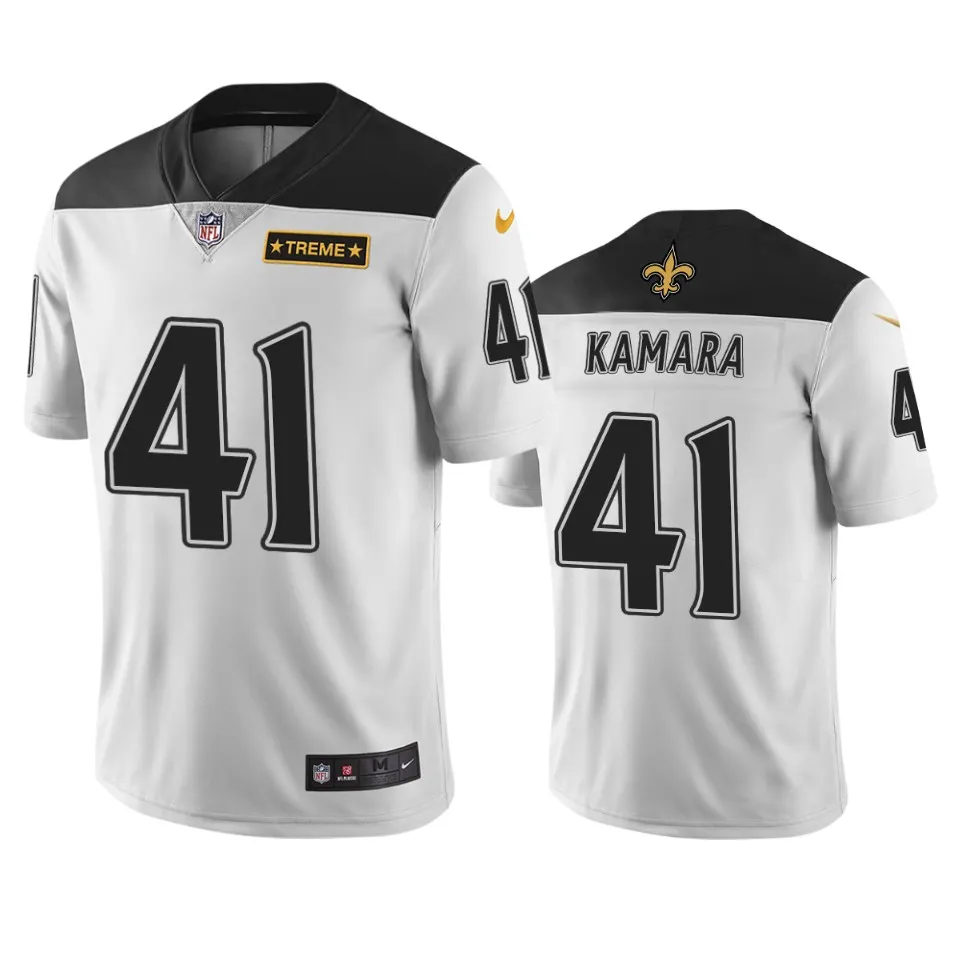 Alvin Kamara New Orleans Saints Nike City Edition Jersey - White